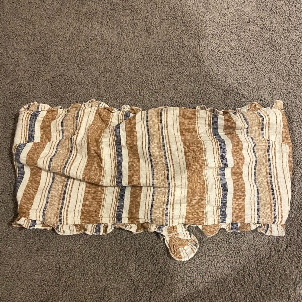 bando tie crop top